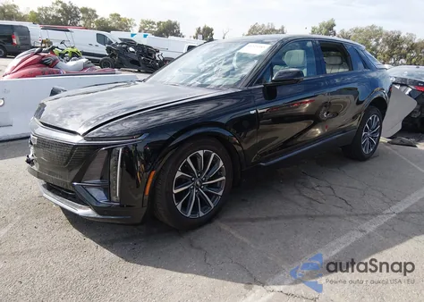 2024 Cadillac Lyriq Sport W/1Sf from USA, damaged, VIN 1GYKPTRL5RZ132032